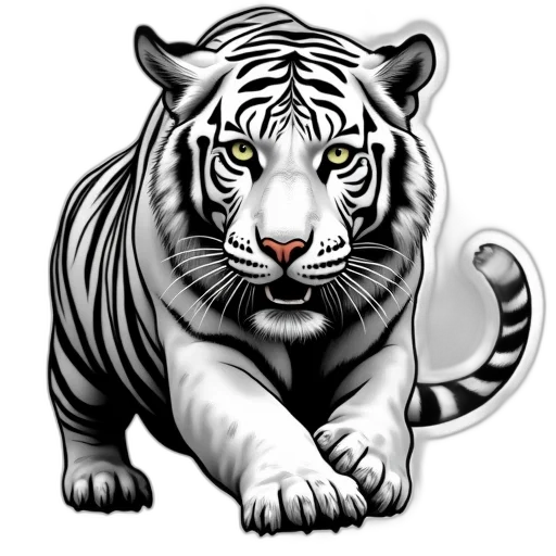 animal, photorealistic, pencil sketch, concept art transparent PNG cut-out