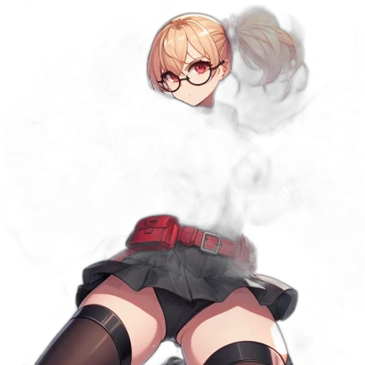 weapon, staff, dress, robot transparent PNG cut-out