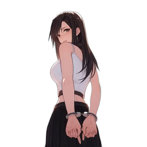 dress, staff, jewelry, weapon transparent PNG cut-out
