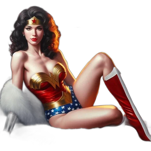 comic book art, concept art, fantasy art, cartoon transparent PNG cut-out