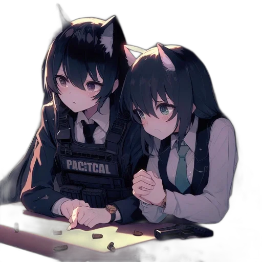 staff, weapon, animal, jacket transparent PNG cut-out