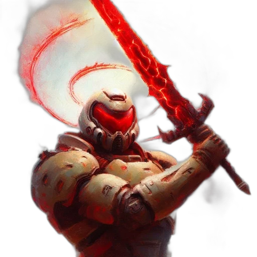 sword, weapon, robot, staff transparent PNG cut-out