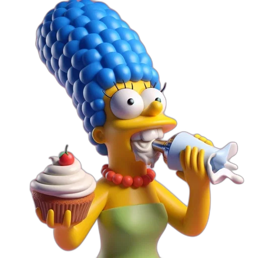 food, hat, staff, creature transparent PNG cut-out