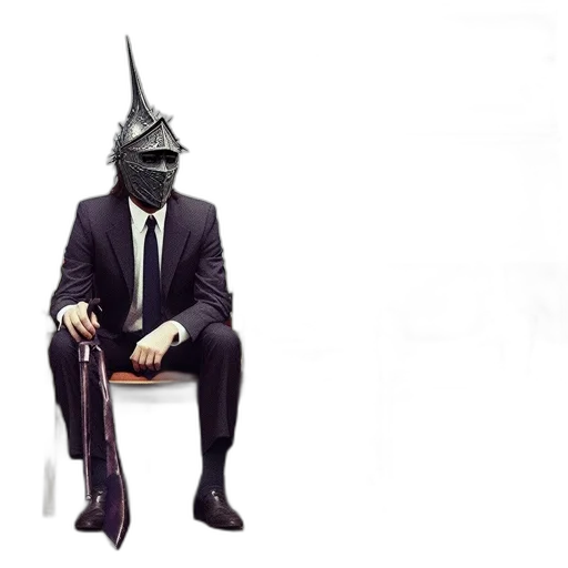 mask, staff, umbrella, jacket transparent PNG cut-out