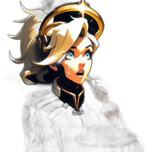 face, mask, crown, staff transparent PNG cut-out