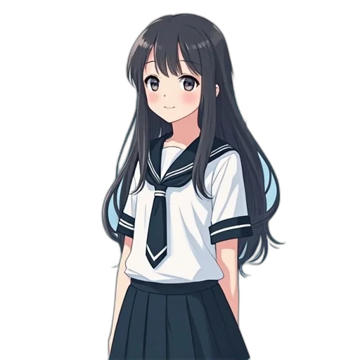 staff, dress, hair, animal transparent PNG cut-out