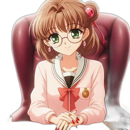staff, jacket, face, jewelry transparent PNG cut-out