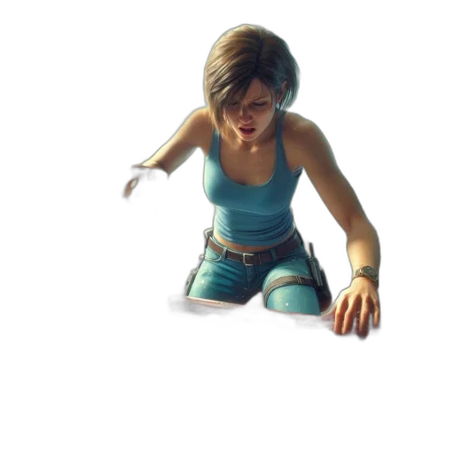 creature, weapon, face, dress transparent PNG cut-out