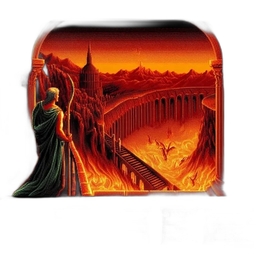 fantasy art, concept art, comic book art, fire transparent PNG cut-out