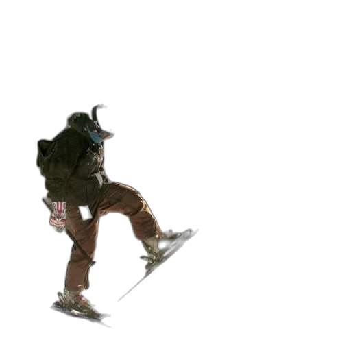 jacket, shoes, creature, weapon transparent PNG cut-out