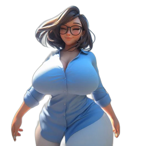 dress, jacket, robot, staff transparent PNG cut-out