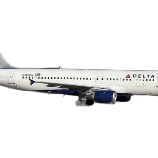 delta, airplane, tarmac, airport transparent PNG cut-out