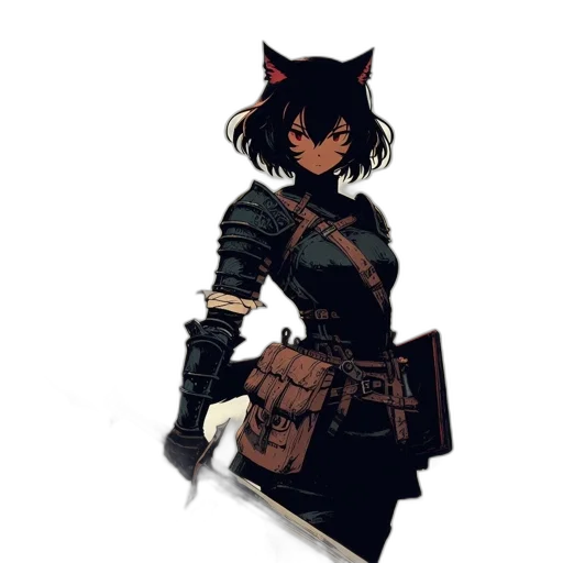 staff, weapon, sword, fantasy art transparent PNG cut-out