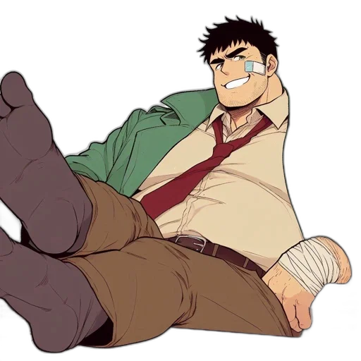 jacket, cartoon, anime, concept art transparent PNG cut-out