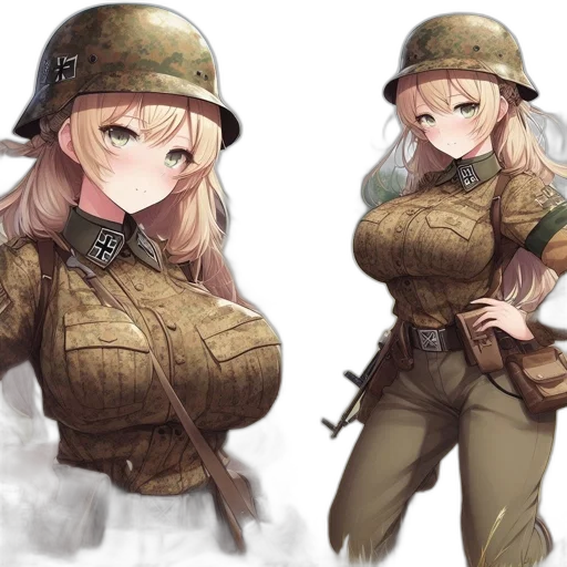 weapon, dress, jacket, hat transparent PNG cut-out