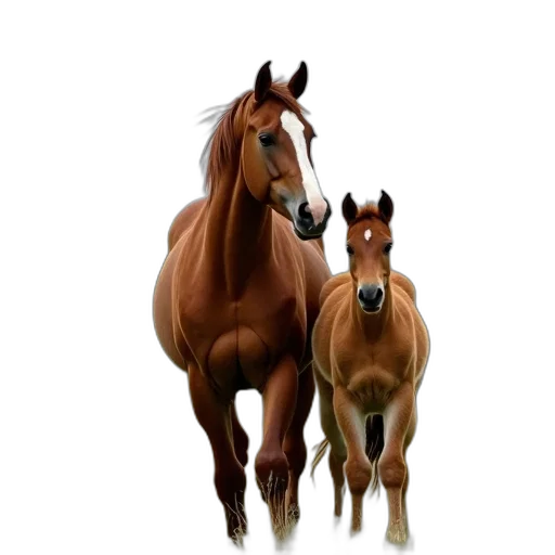 animal, photorealistic, oil painting, 3d render transparent PNG cut-out