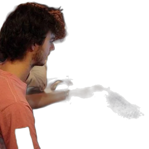 weapon, hair, face, bottle transparent PNG cut-out
