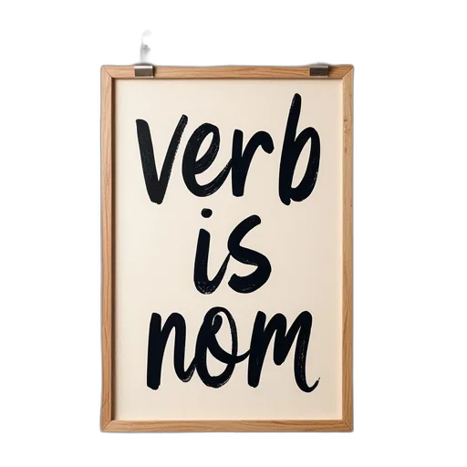 poster, quote, says, verb transparent PNG cut-out