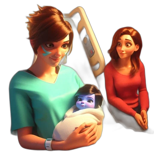concept art, 3d render, photorealistic, cartoon transparent PNG cut-out