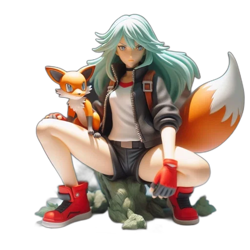 staff, jacket, animal, weapon transparent PNG cut-out