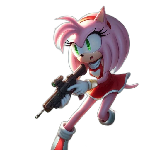 weapon, staff, animal, 3d render transparent PNG cut-out