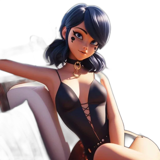 dress, staff, robot, weapon transparent PNG cut-out