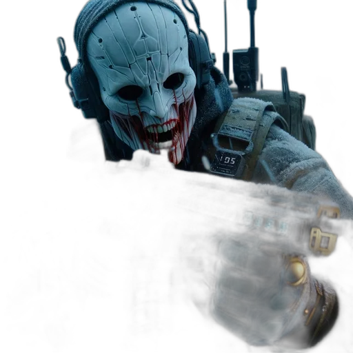 mask, weapon, face, creature transparent PNG cut-out