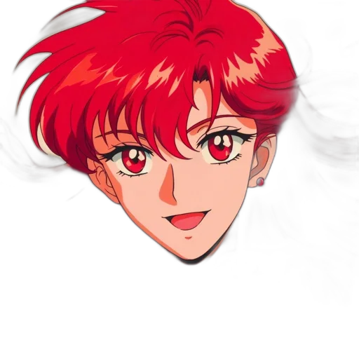 face, hair, anime, pixel art transparent PNG cut-out