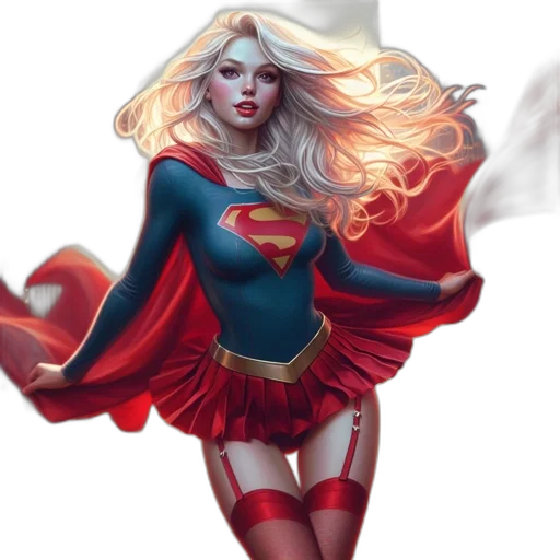 comic book art, concept art, fantasy art, photorealistic transparent PNG cut-out
