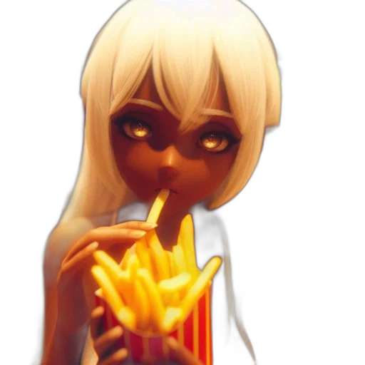 food, face, robot, creature transparent PNG cut-out