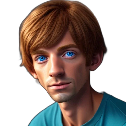 face, staff, creature, hair transparent PNG cut-out