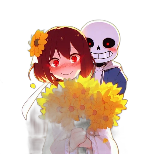 flower, mask, crown, robot transparent PNG cut-out