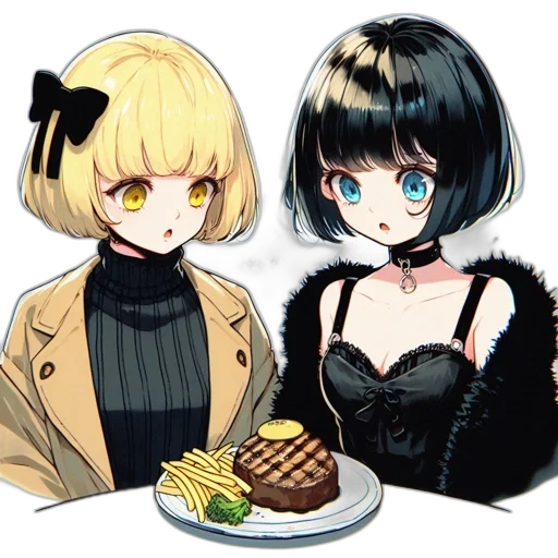 food, jacket, anime, pixel art transparent PNG cut-out