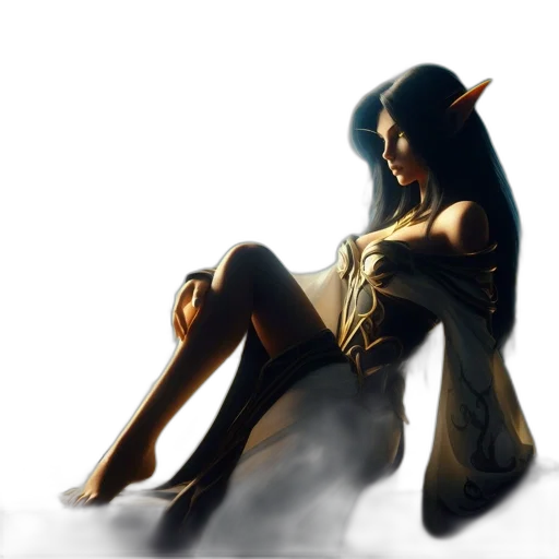 dragon, dress, creature, fantasy art transparent PNG cut-out