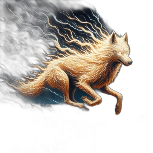 dragon, creature, animal, hair transparent PNG cut-out