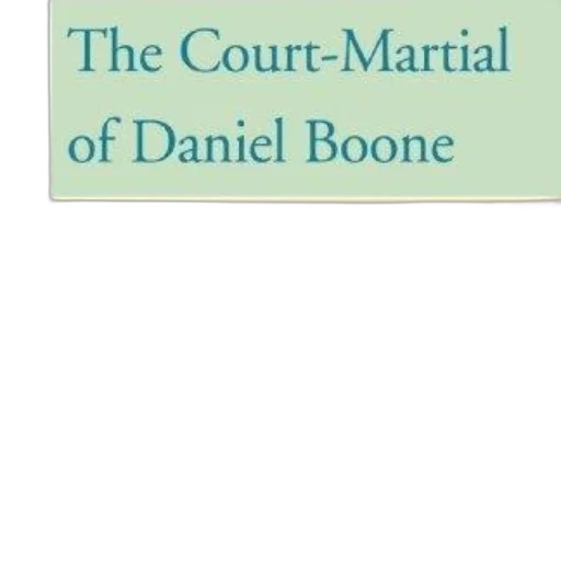 court-martial, daniel, boone, book transparent PNG cut-out