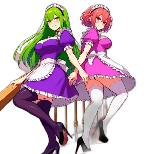 dress, furniture, staff, pixel art transparent PNG cut-out