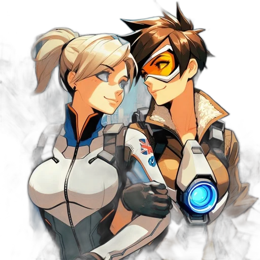 robot, staff, mask, jacket transparent PNG cut-out