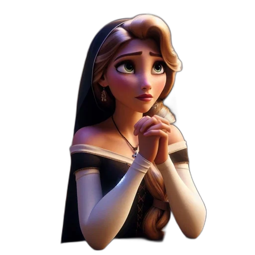 dress, jewelry, crown, face transparent PNG cut-out