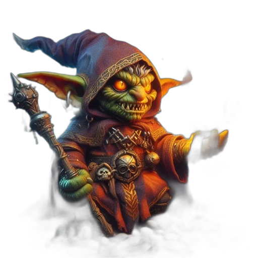 staff, concept art, fantasy art, 3d render transparent PNG cut-out