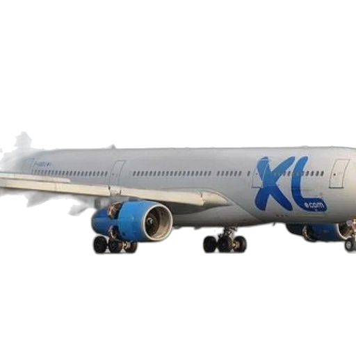 3d render, photorealistic, airlines, airplane transparent PNG cut-out