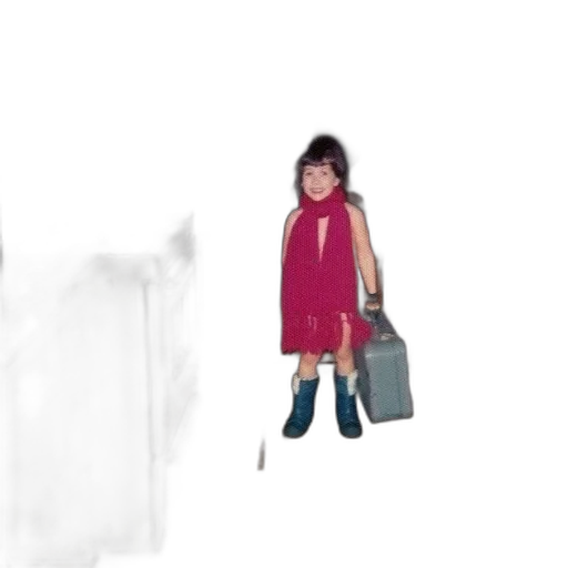 dress, shoes, umbrella, jacket transparent PNG cut-out