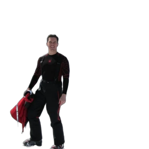 staff, jacket, robot, 3d render transparent PNG cut-out