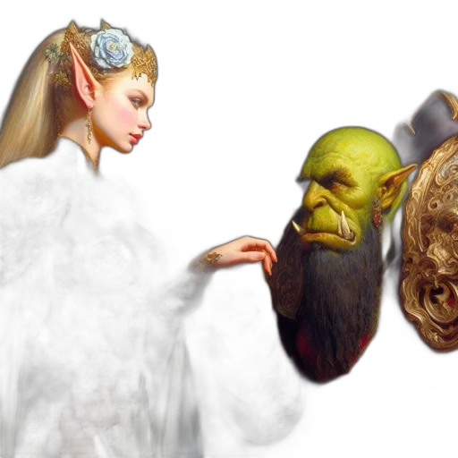 mask, face, creature, concept art transparent PNG cut-out