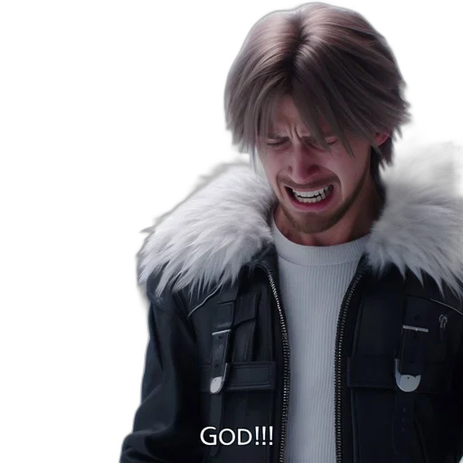 jacket, hair, anime, emotionally transparent PNG cut-out