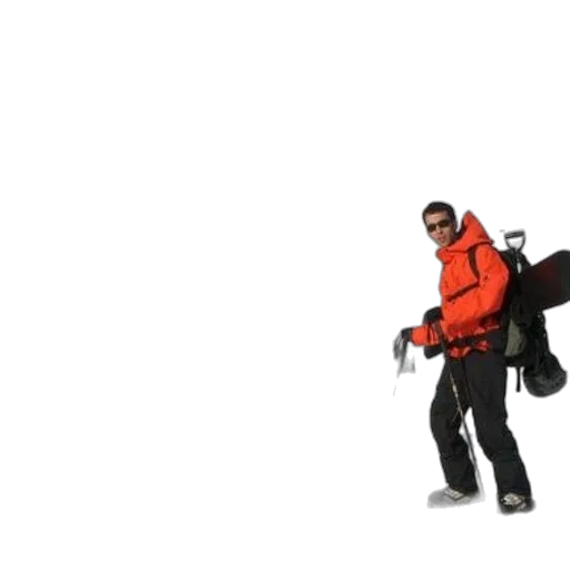 jacket, staff, weapon, 3d render transparent PNG cut-out