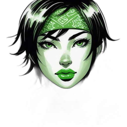 mask, face, fantasy art, comic book art transparent PNG cut-out