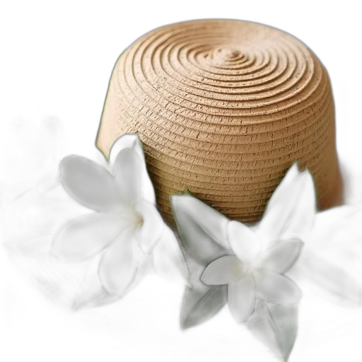 hat, flower, jewelry, crown transparent PNG cut-out
