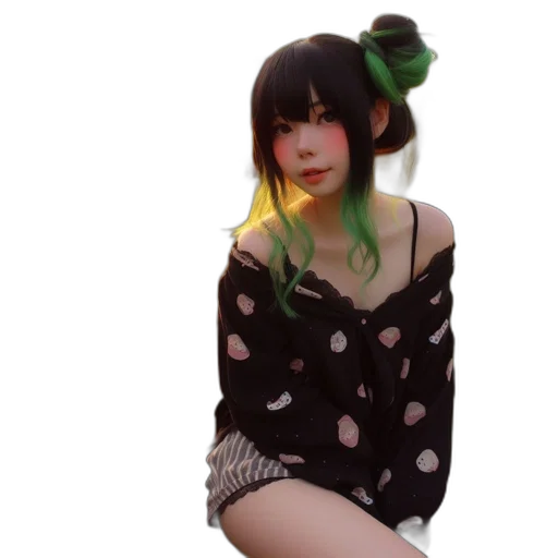 dress, hat, creature, umbrella transparent PNG cut-out