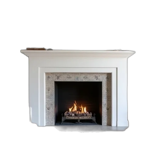 fire, fireplace, our, cottage transparent PNG cut-out